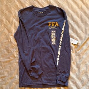 2024 FFA Blue Long Sleeve Graphic Tee